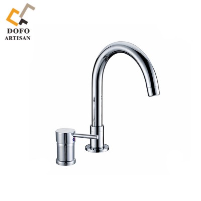 Water Faucet Handle detach Smooth surface Brass Basin Faucet watermark