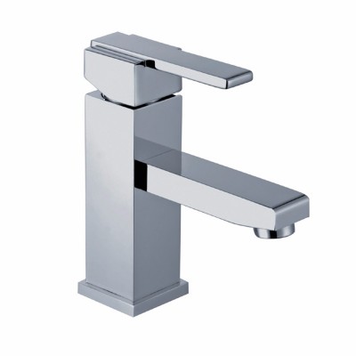 Single handle cold hot water saving faucet basin