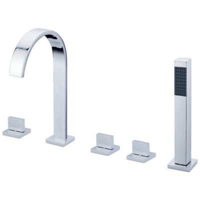 Modern style cUPC 5 pieces Deck Mounted Faucet