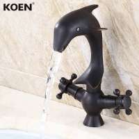 Bronze Wash Basin Bathroom Mixer Faucet Tap