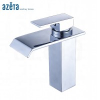 Sanitary Wares Low MOQ Single Handle Lever Water Supply Tap Bathroom Basin Mixer Tap