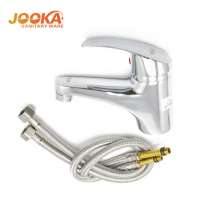 Jooka hot new products single hole bathroom chromed basin mixer tap