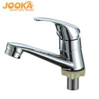 Zinc body chorme plastic handle basin tap/water saving water tap