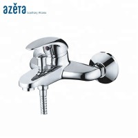 Sanitary Ware Copper Mixer With Hot And Cold Water Function Brass Bathroom Bathtub Faucet