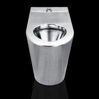 Stainless Steel Portable Toilet For Disabled Sanitary Ware Toilet For Handicapped Floor Mount Toilet Bowl