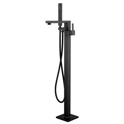 Bath Faucet For Sale Clawfoot tub hardware floor mount taps for black matte color