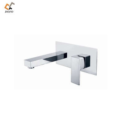 Wall Mounted taps one Handle Bathroom basin Faucet hot and cold Mixer