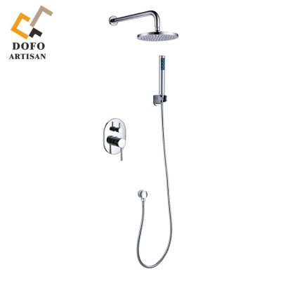 Latest design 59 brass wall mount hotel muslim shower set