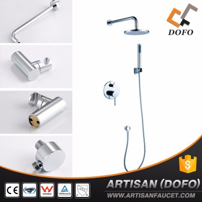 cUPC American standard exposed rain shower set faucet corner shower